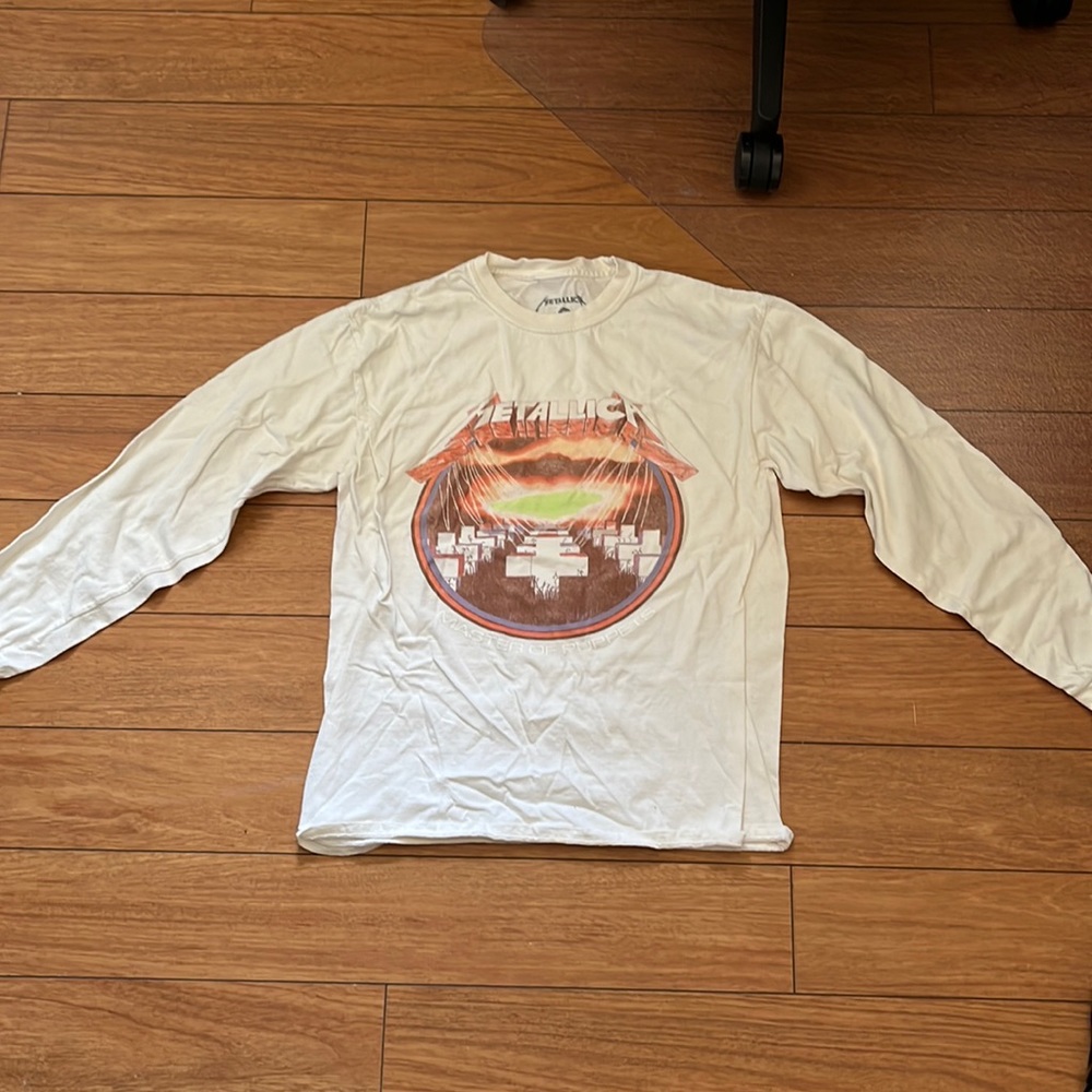 Metallica Master of Puppets long sleeve shirt